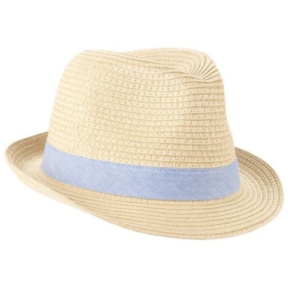 Carter's Cream Straw Hat - Picture 1 of 5